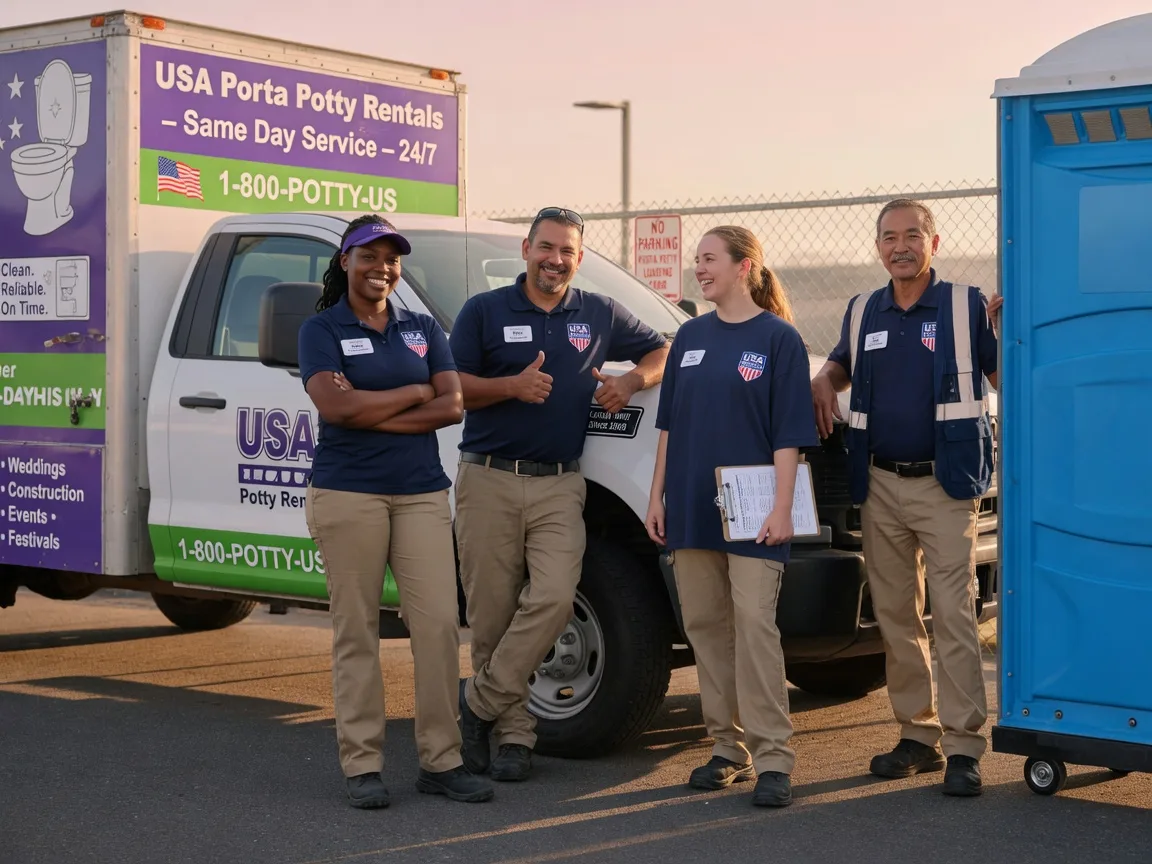 Porta Potty Rental company in Winslow, AZ